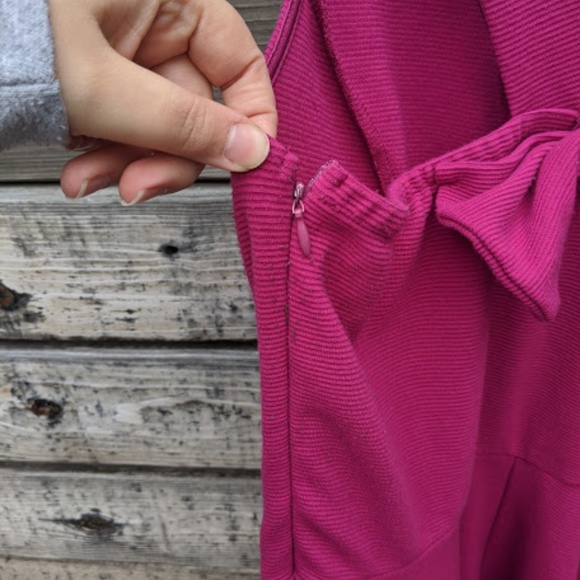 Pink Fit and Flare Dress - Picture 6 of 7